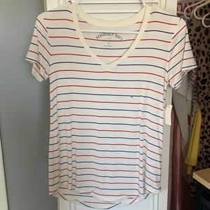 Striped short sleeve shirt
